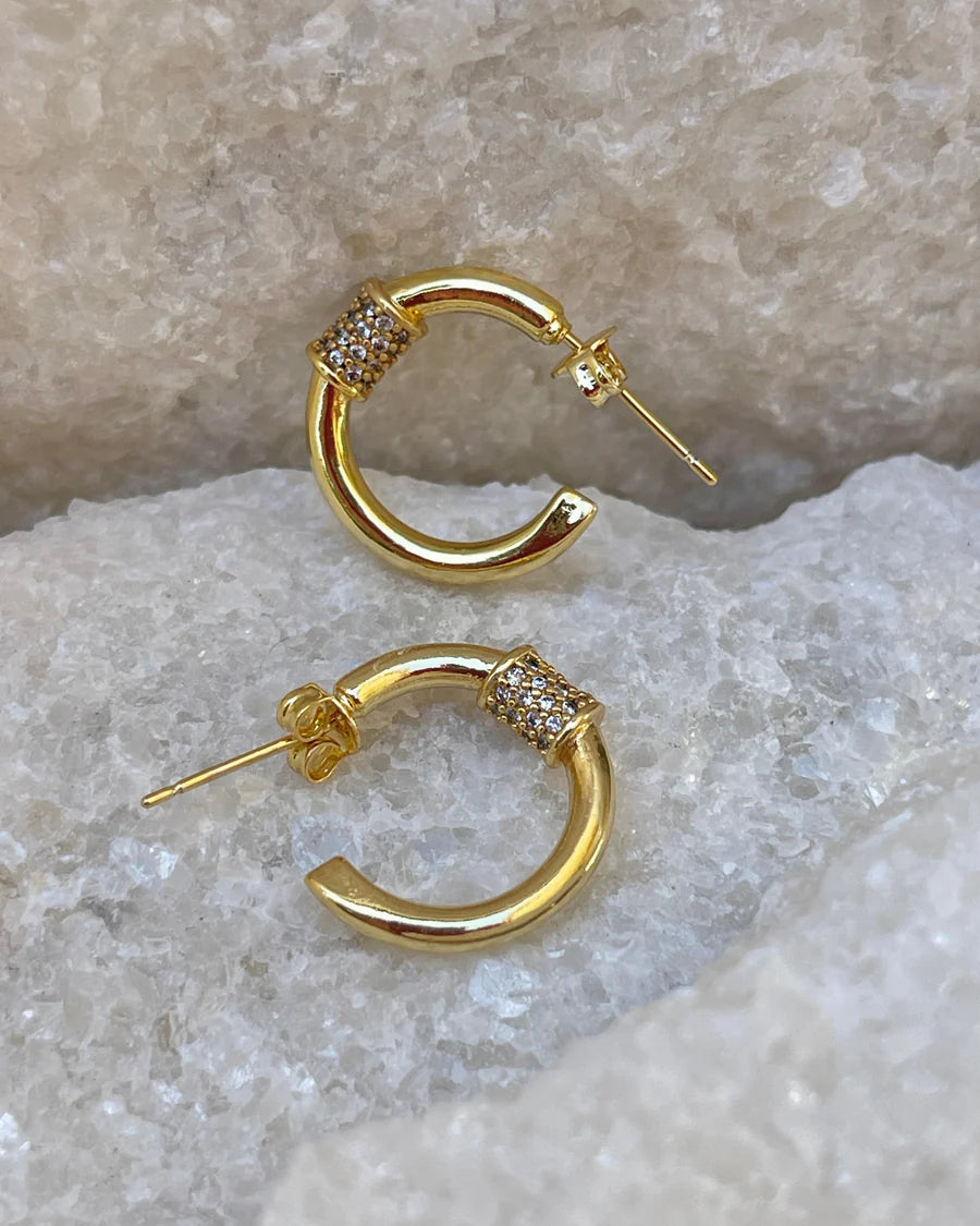 Capri Hoops- Gold